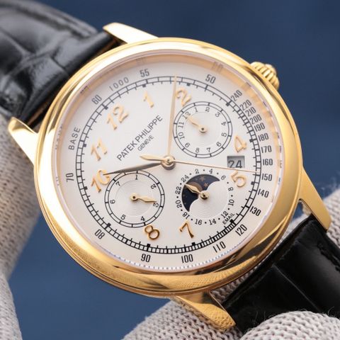 Đồng hồ nam Patek* Philippe* máy cơ dây da case 40mm VIP 1:1