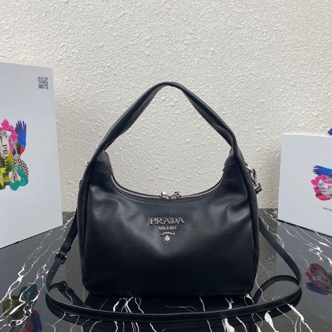 Túi xách nữ PRADA* hobo da bò mềm size 26cm SIÊU CẤP