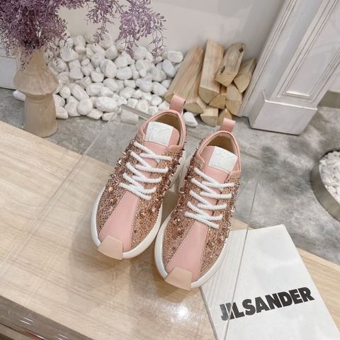 Giày thể thao nữ JIL SANDER* đính đá kiểu đẹp SIÊU CẤP