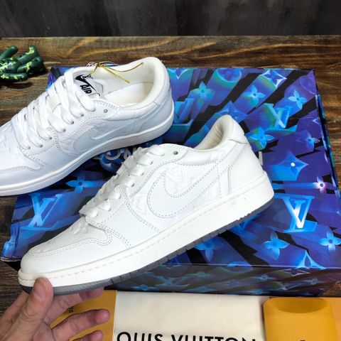 Sneaker LV* air có nhiều màu và hoạ tiết Monogram đẹp SIÊU CẤP