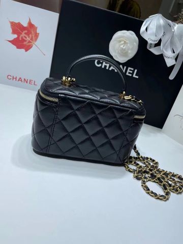 Túi cặp lồng chanel* da cừu SIÊU CẤP size 17cm màu trắng và đen