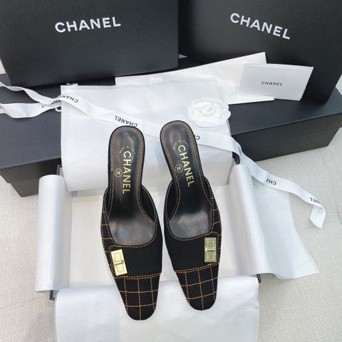 Sục cao gót chanel* cao 8cm đẹp SIÊU CẤP