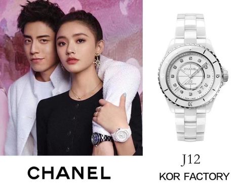 Đồng hồ nữ chanel* vỏ trắng máy cơ đẹp VIP 1:1