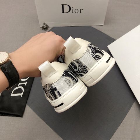 Giày nam buộc dây Dior* hoạ tiết phối da bò lỳ có 2 màu đẹp