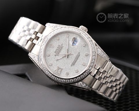 Đồng hồ nam rolex* case 41mm dây kim loại viền kim cương đẹp sang lịch lãm