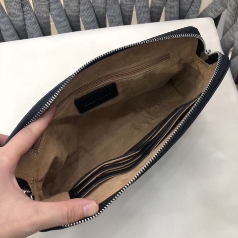 Clutch LV* nam nữ hoạ tiết karo xám size 29cm