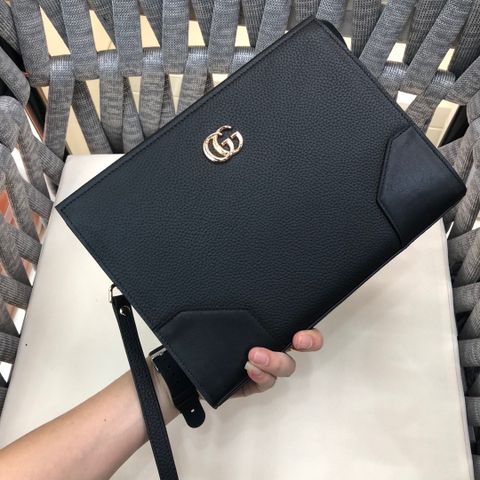 Clutch GUCCI* nam nữ size 28cm da bò mềm đẹp cao cấp