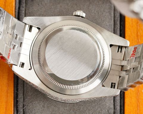 Đồng hồ nam rolex* dây kim loại case 41mm VIP 1:1 nạm full kim cương