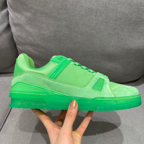 Sneaker LV* nam nữ virgil abloh da bò dập Monogram đẹp VIP 1:1 35-45