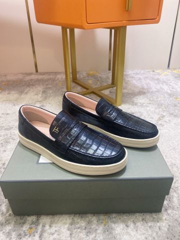 Giày slip on nam To*ds* da lộn và da bò lỳ mềm VIP 1:1