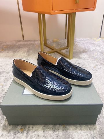 Giày slip on nam TOM* FORD* vân cá sấu bóng đẹp độc SIÊU CẤP 