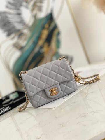 Túi xách nữ chanel* SIÊU CẤP mini 18cm da cừu