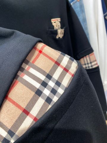 Áo pull nam nữ Burberry* phối kẻ đẹp cao cấp