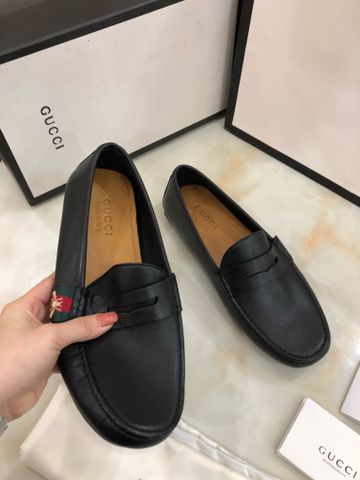 Giày lười GUCCI* da bò lỳ mềm đẹp SIÊU CẤP