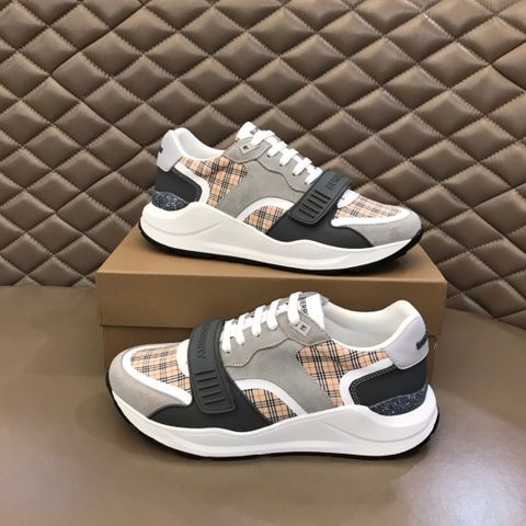 Giày thể thao nam BURBERRY* kẻ đai ngang