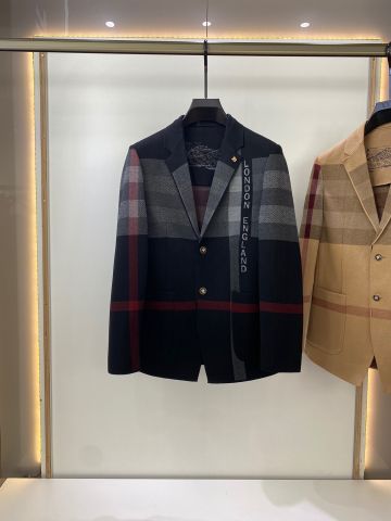 Áo vest len BURBERRY* cho nam kẻ chất đẹp cao cấp