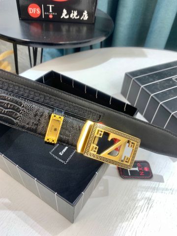 Belt nam zegna* dây vân cá sấu bản 3,5cm đẹp