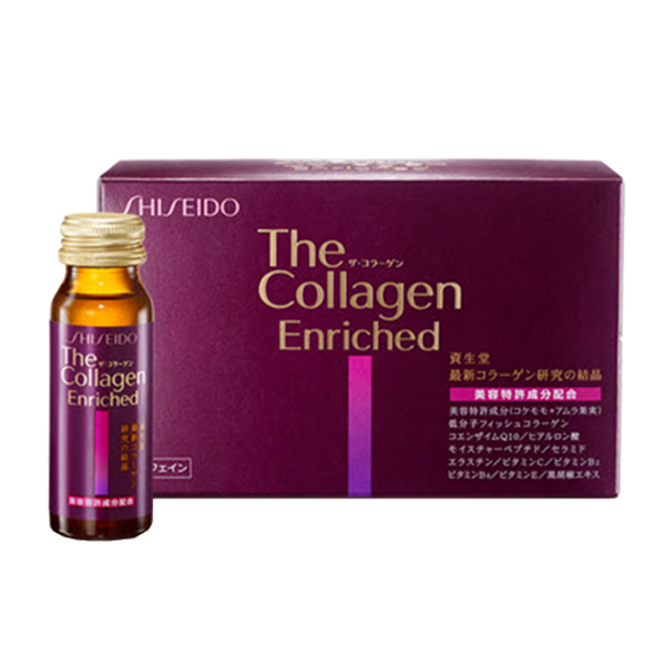 Nước uống Shiseido Collagen Enriched (tuổi 40+)