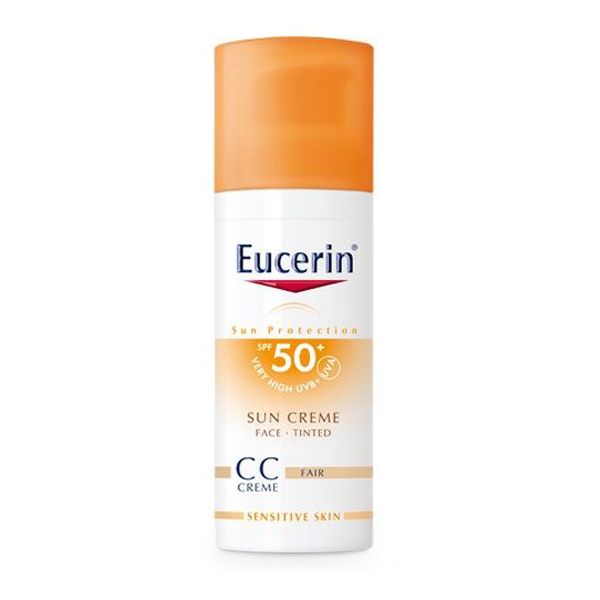 Kem chống nắng SPF 50+ có màu phấn Eucerin Sun Creme Tinted SPF 50+