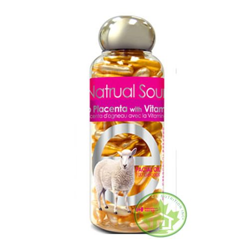 Viên Bôi Nhau Thai Cừu Và Vitamin E Đậm đặc Bill Placenta (100 Viên)