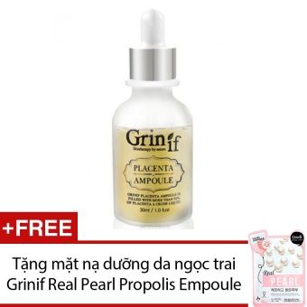 Huyết thanh đặc trị nám tàn nhang Grinif Placenta 92 Ampoule