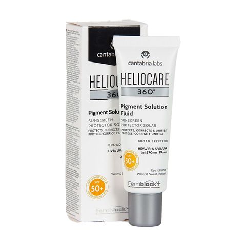  Heliocare 360° Pigment Kem chống nắng giảm nám, giảm tăng sắc tố da hiệu quả cao Heliocare 360° Pigment Solution Fluid SPF50 50ml 