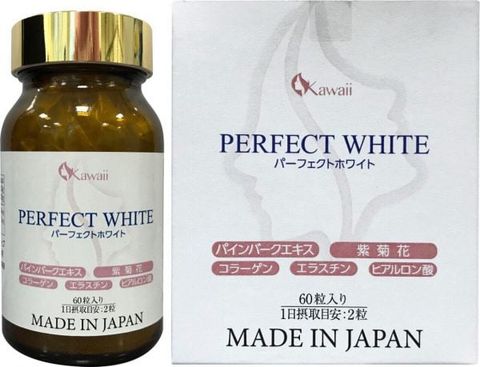  Viên uống trắng da Perfect White Nhật Bản 