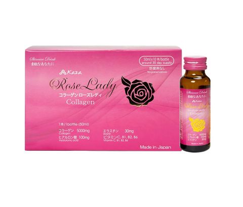  Nước uống Collagen Kaza Rose Lady 5000mg 