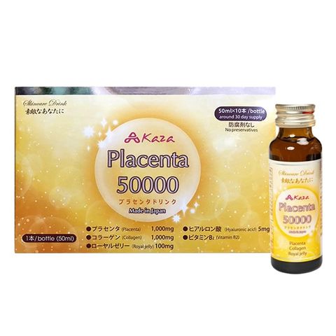  Nước uống tinh chất nhau thai chống lão hóa trị nám Kaza Placenta 50000mg 