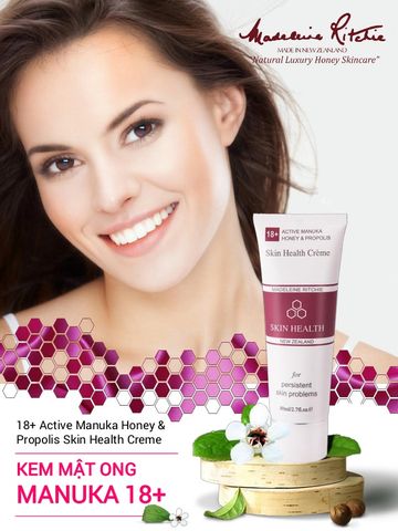  Kem mật ong Manuka 18+ Skin Health Crème (40ml) 