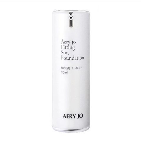  KEM NỀN TRANG ĐIỂM VÀ CHỐNG NẮNG AERY JO FITTING SUN FOUNDATION SPF28PA++ 