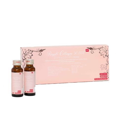  Nước uống Collagen chống lão hóa mờ nám Royal Collagen 30000mg Nhật Bản (10 lọ x 50ml) 