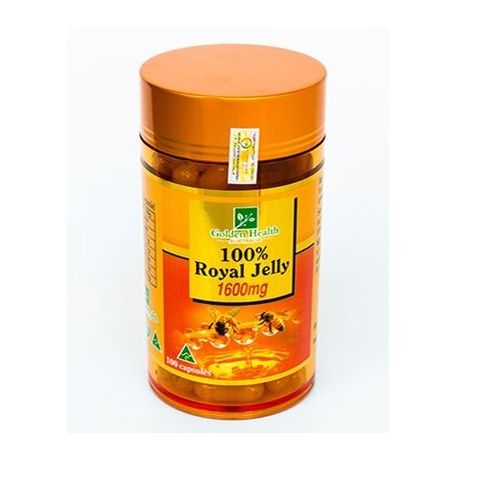  TPCN Sữa ong chúa Golden Health Royal Jelly 1600mg (100 viên) 