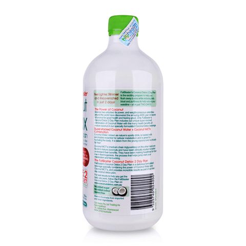  Nước uống giảm cân, thải độc Coconut Detox (750ml) 