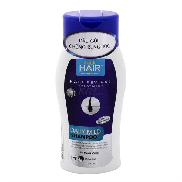 Dầu gội ngăn ngừa rụng tóc Thick Hair Revival Treatment Daily Mild Shampoo (300ml)