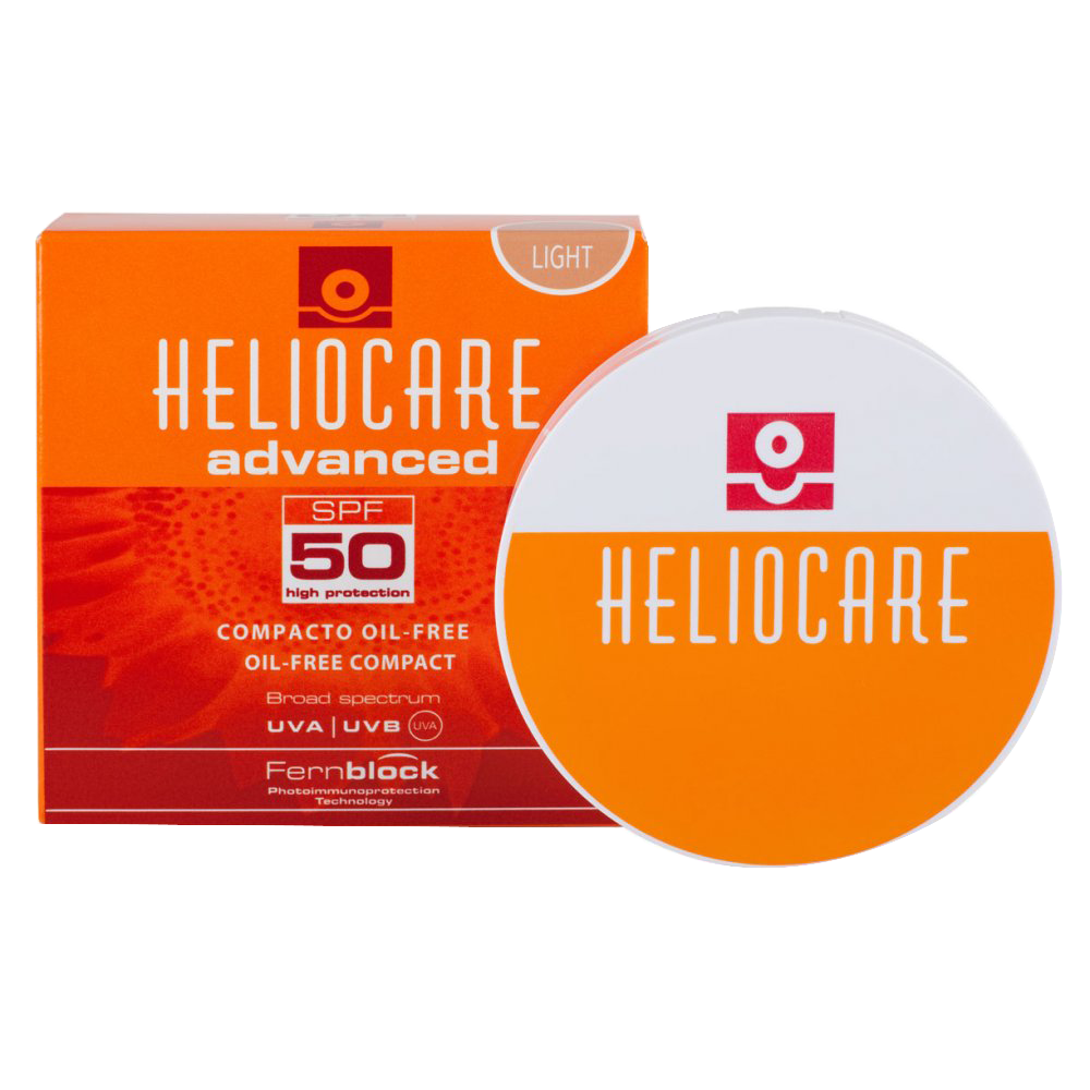 Phấn nền chống nắng Heliocare Compact Fair SPF 50 (màu sáng)