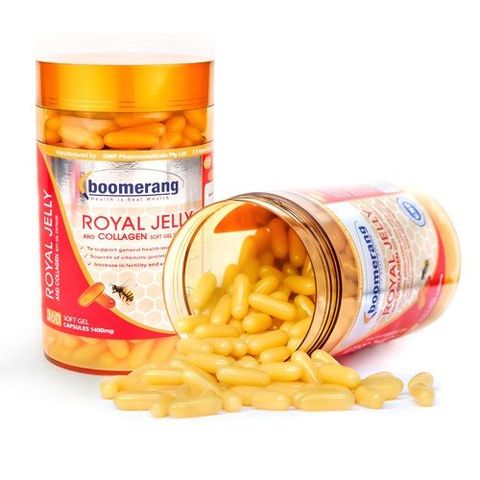  Viên uống sữa ong chúa Royal Collagen Boomerang (360 Viên) 