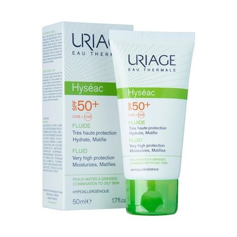  Kem chống nắng dành cho da dầu Uriage Hyséac Plude SPF50+ 