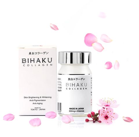  VIÊN UỐNG TRẮNG DA TRỊ NÁM COLLAGEN BIHAKU (30 Viên) 