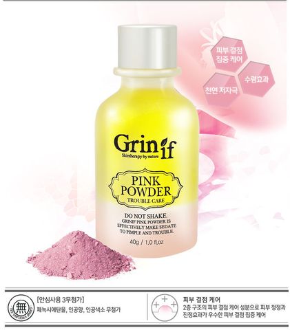  Tinh dầu trị mụn mờ thâm Grinif Pink Powder (40g) 