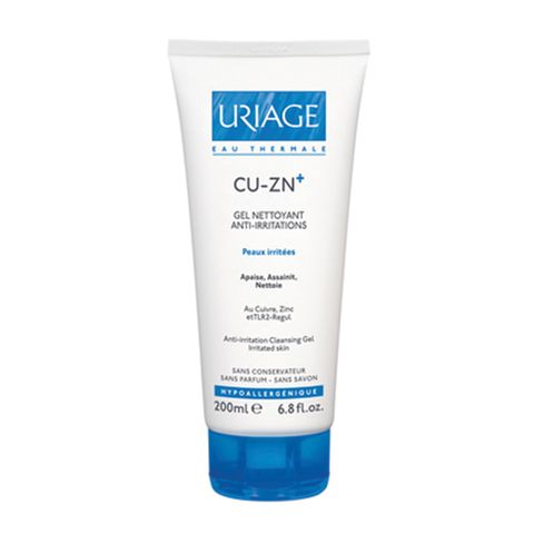  Gel làm sạch dành cho da kích ứng Uriage Cu-Zn+ Gel Nettoyant Anti - Irritations 