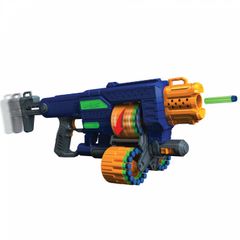 Adventure Force Savage Spin Motorized Triple Drum Blaster