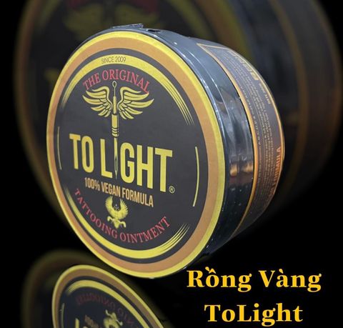  dưỡng sau xăm tolight rồng vàng 250g 