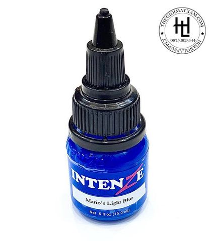  MỰC XĂM HÌNH INTENZE MARIO'S LIGHT BLUE ( 15ml ) 