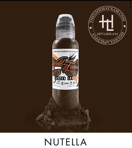 MỰC XĂM WORLD FAMOUS NUTELLA ( 15ml )