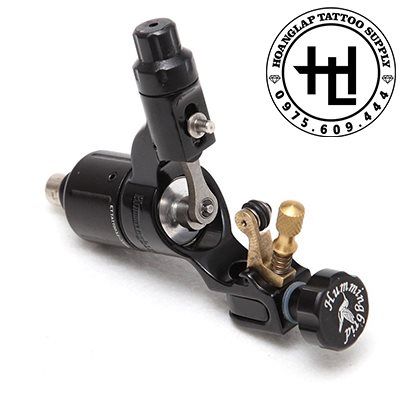 Hummingbird Rotary Tattoo Machine V2 in Black