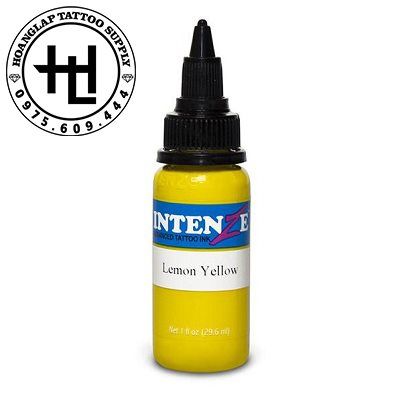  MỰC XĂM INTENZE LEMON YELLOW ( 30ml ) 