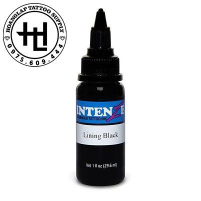  MỰC XĂM INTENZE LINING BLACK ( 30ml ) 