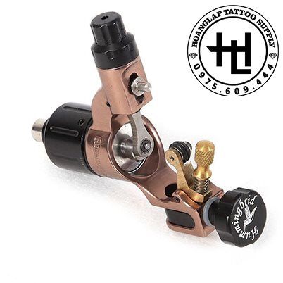  Máy Xăm Hình Rotary Humming Bird V2  Brown 