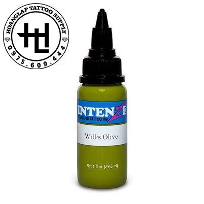  MỰC XĂM INTENZE WILL'S OLIVE ( 30ml ) 